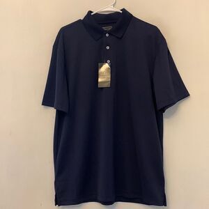 PGA Tour moisture wicking short sleeve polo shirt Size L New